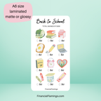 Back to School Savings Challenge