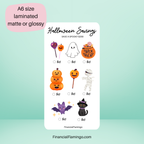 Halloween Savings Challenge