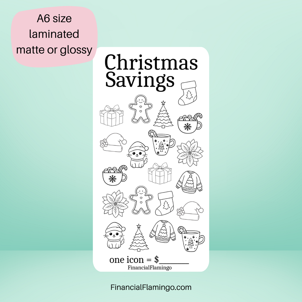 Icon Christmas Savings Challenge (20 Icons)