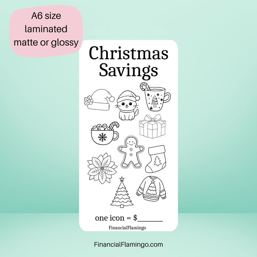 Icon Christmas Savings Challenge (10 Icons)