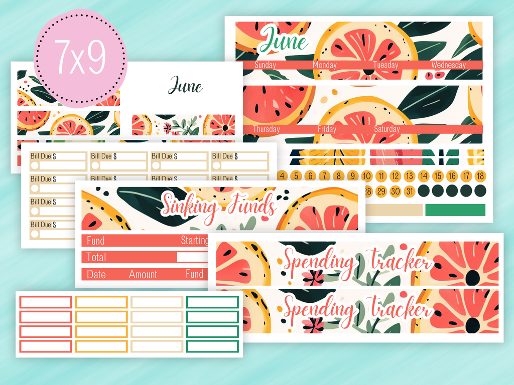 June Sticker #2 - Monthly Basics Kit