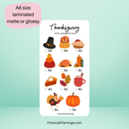 Thanksgiving Savings Challenge