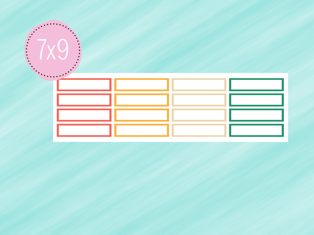 June Sticker #2 - Complete Paycheck Budget Kit