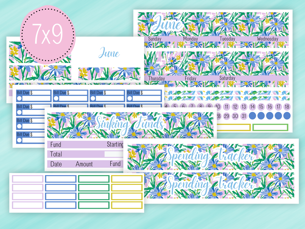 June Sticker #1 - Monthly Basics Kit