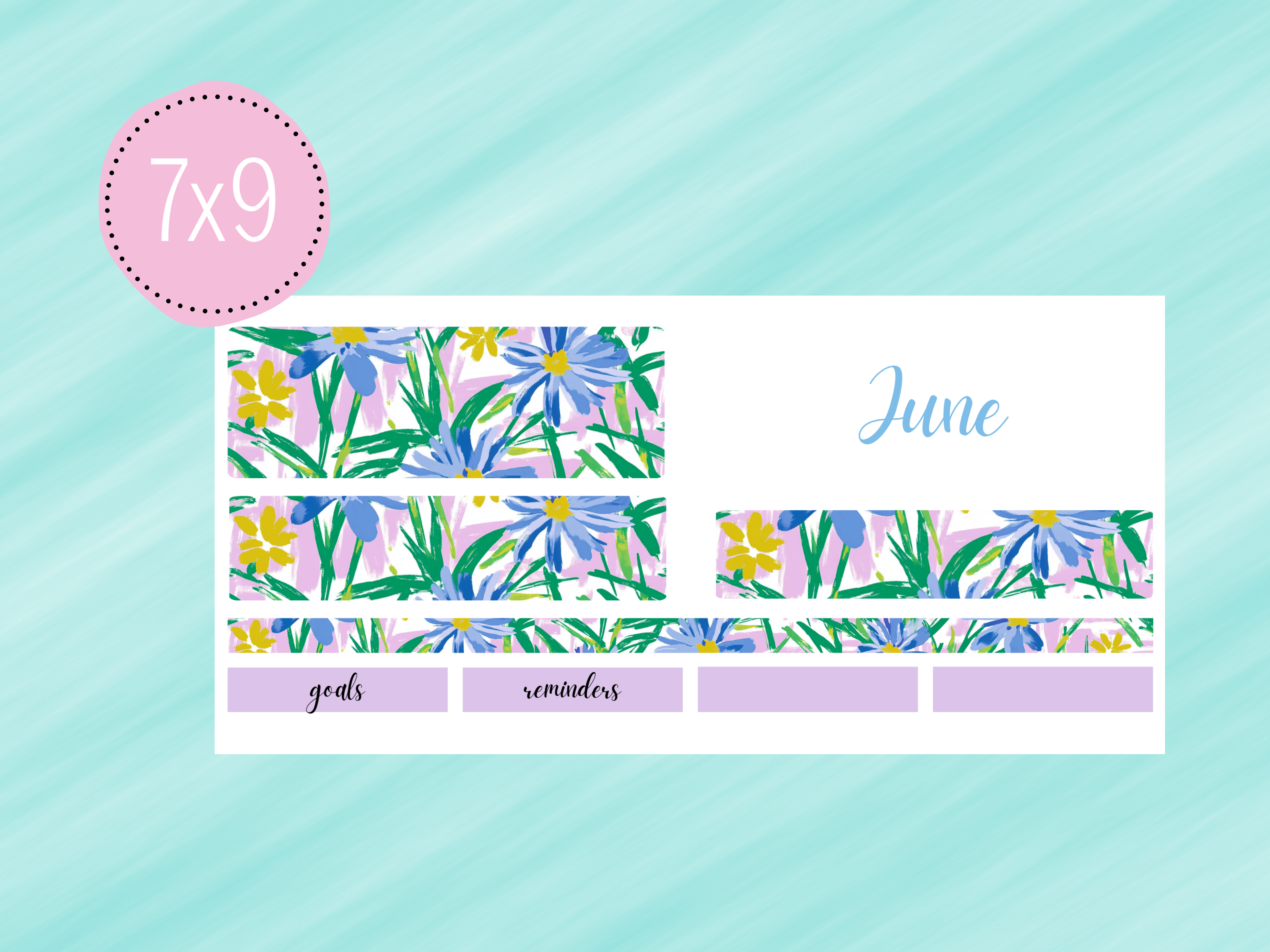 June Sticker #1 - Monthly Basics Kit