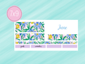 June Sticker #1 - Dashboard Deco