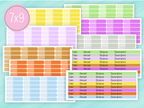 July Stickers #2 - Complete Monthly Budget Kit