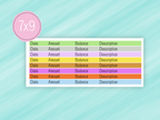 Spending Tracker Budget Kit