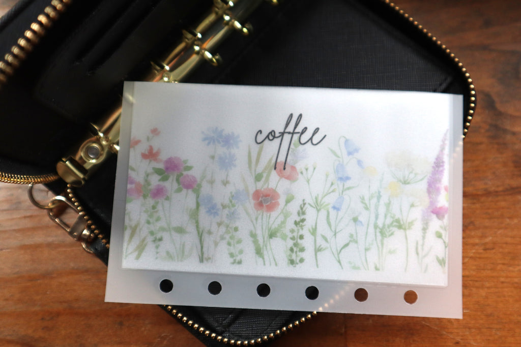 Wildflower A6 Cash Envelopes
