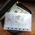 Wildflower A6 Cash Envelopes