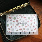 Christmas Icons A6 Cash Envelopes