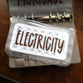 A6 Vinyl Label Cash Envelopes