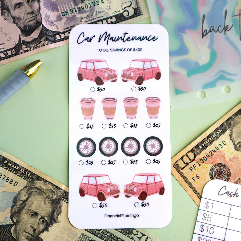 Car Maintenance Savings Challenge