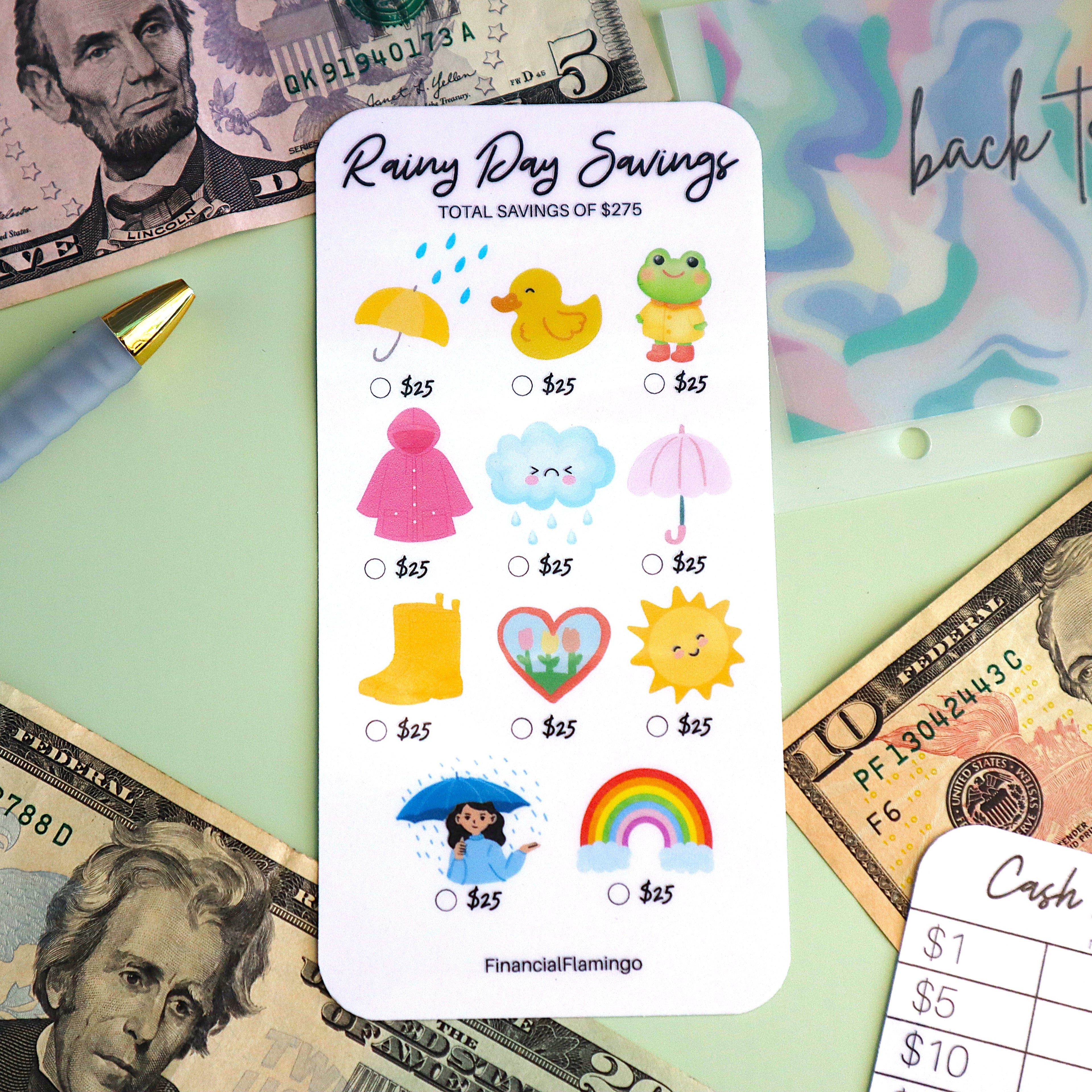 Rainy Day Savings Challenge
