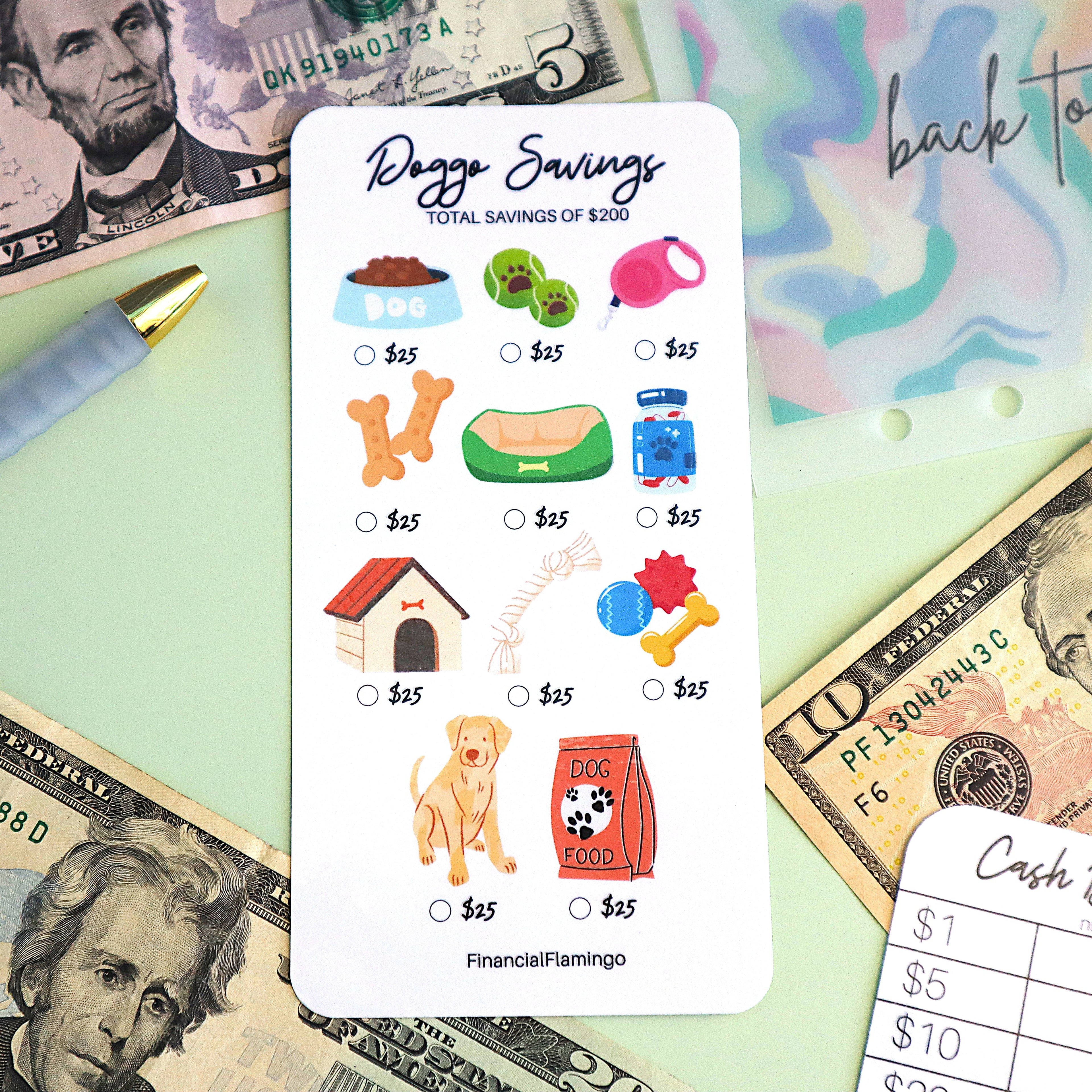 Dog Pet Savings Challenge