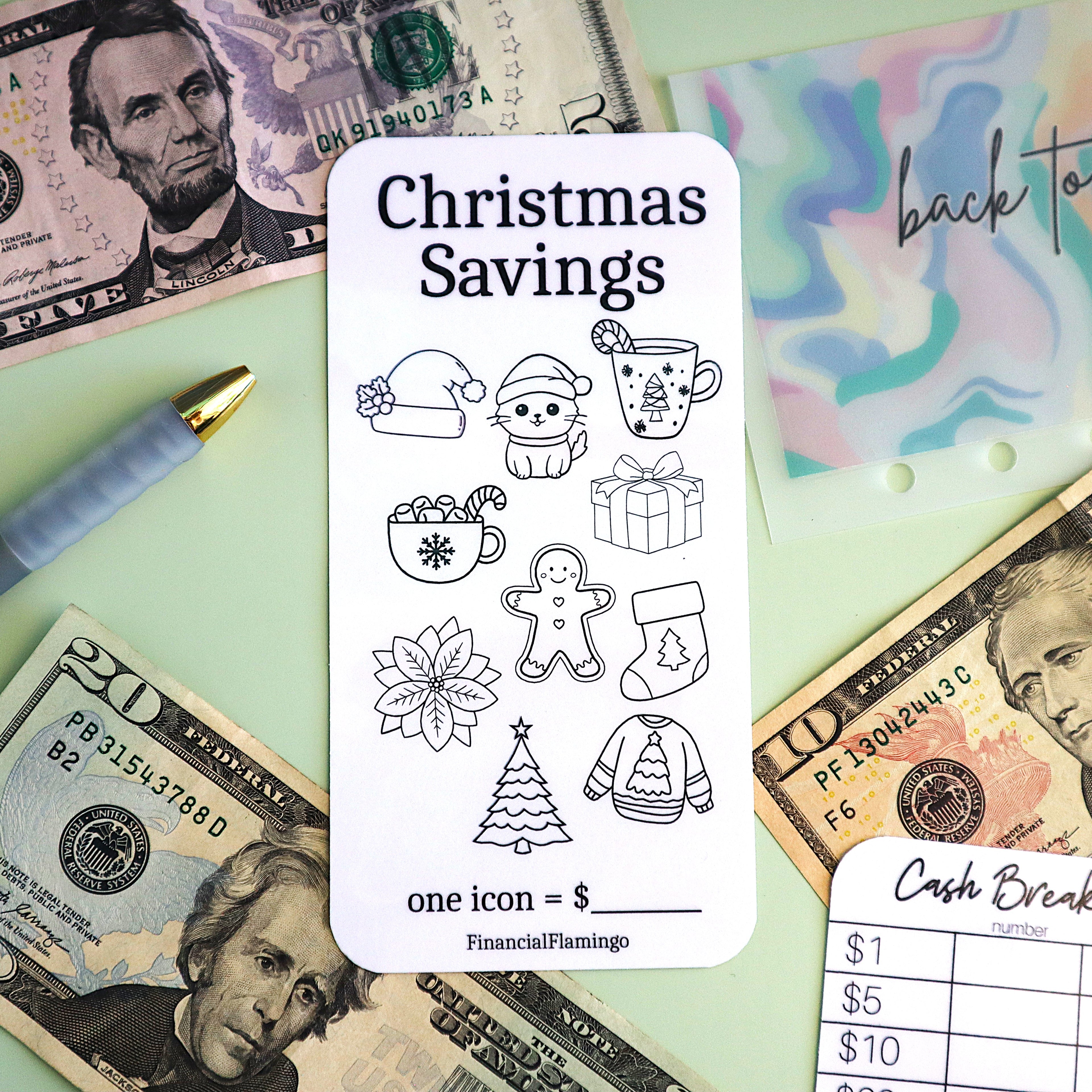 Icon Christmas Savings Challenge (10 Icons)