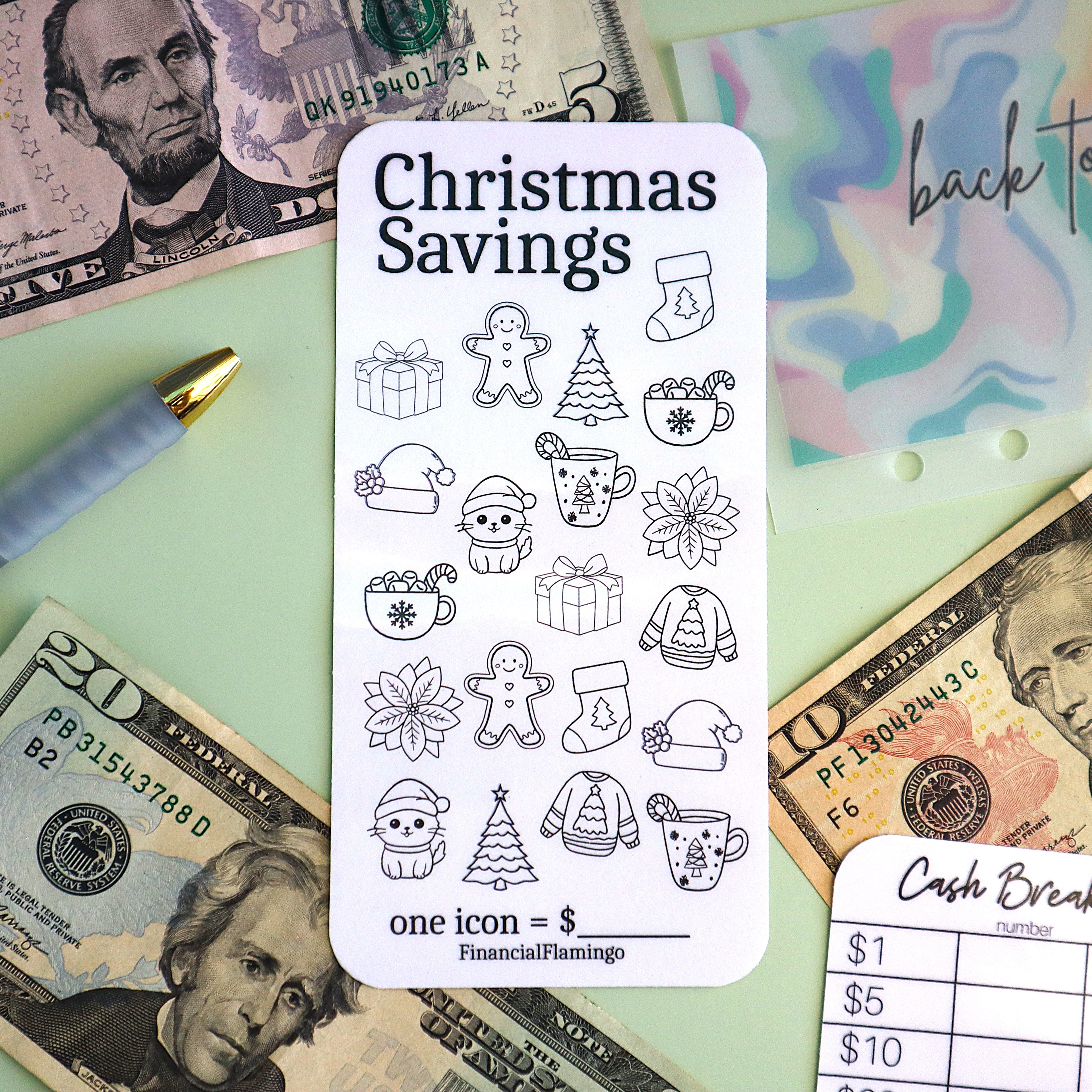 Icon Christmas Savings Challenge (20 Icons)