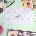 Pink Bow A7 Cash Envelopes
