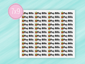 Pay Bills Stickers
