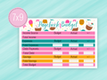 July Stickers #2 - Paycheck Budget Sheet