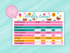 July Stickers #2 - Monthly Budget Kit