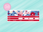 July Stickers #1 - Complete Monthly Budget Kit
