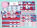 July Stickers #1 - Paycheck Budget Kit
