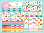 July Stickers #2 - Monthly Budget Kit