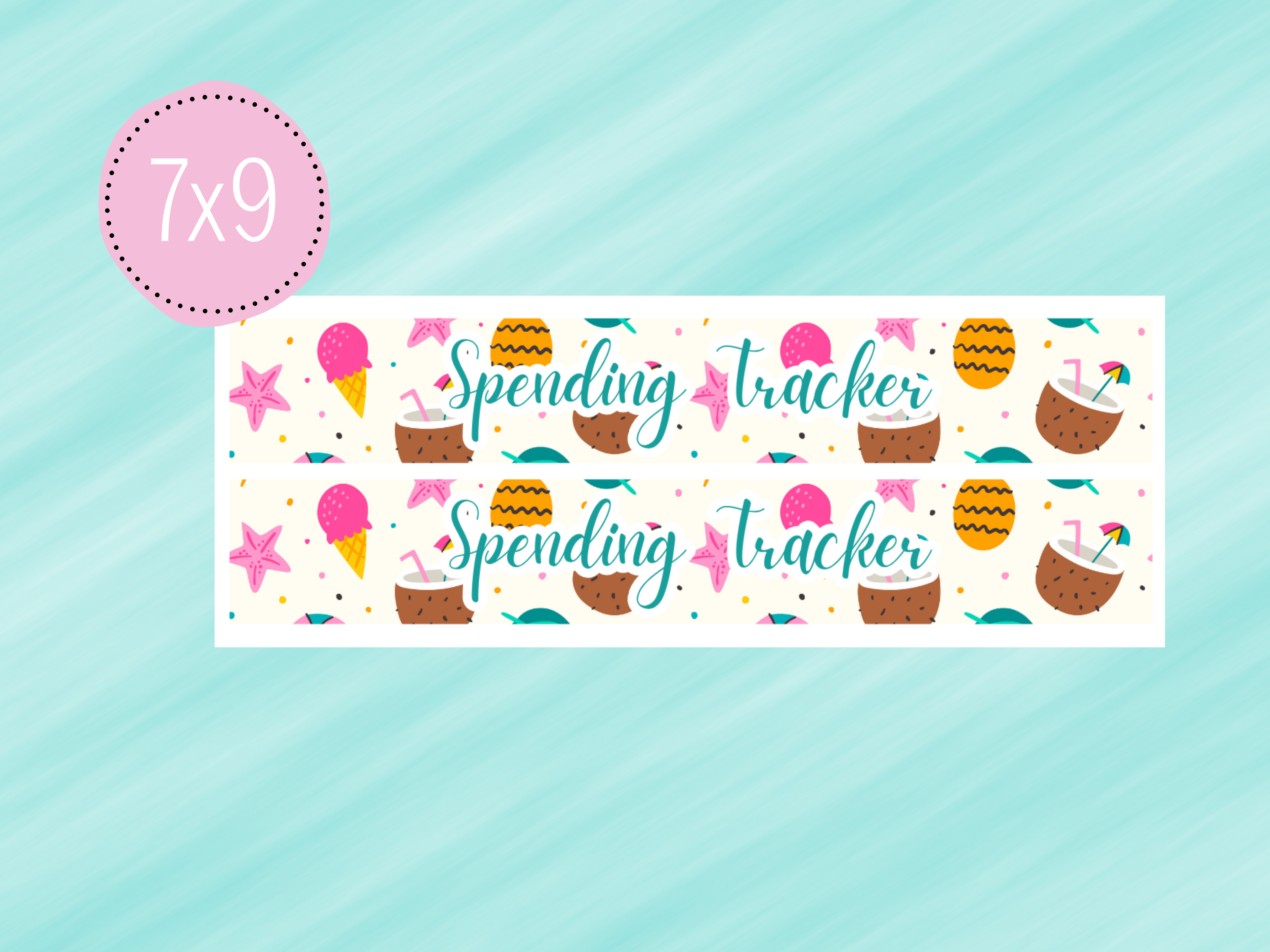 July Stickers #2 - Monthly Budget Kit
