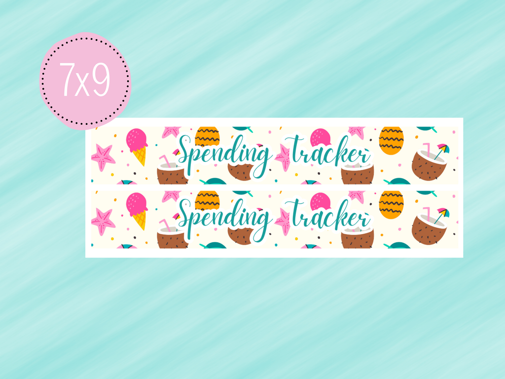 July Stickers #2 - Paycheck Budget Kit