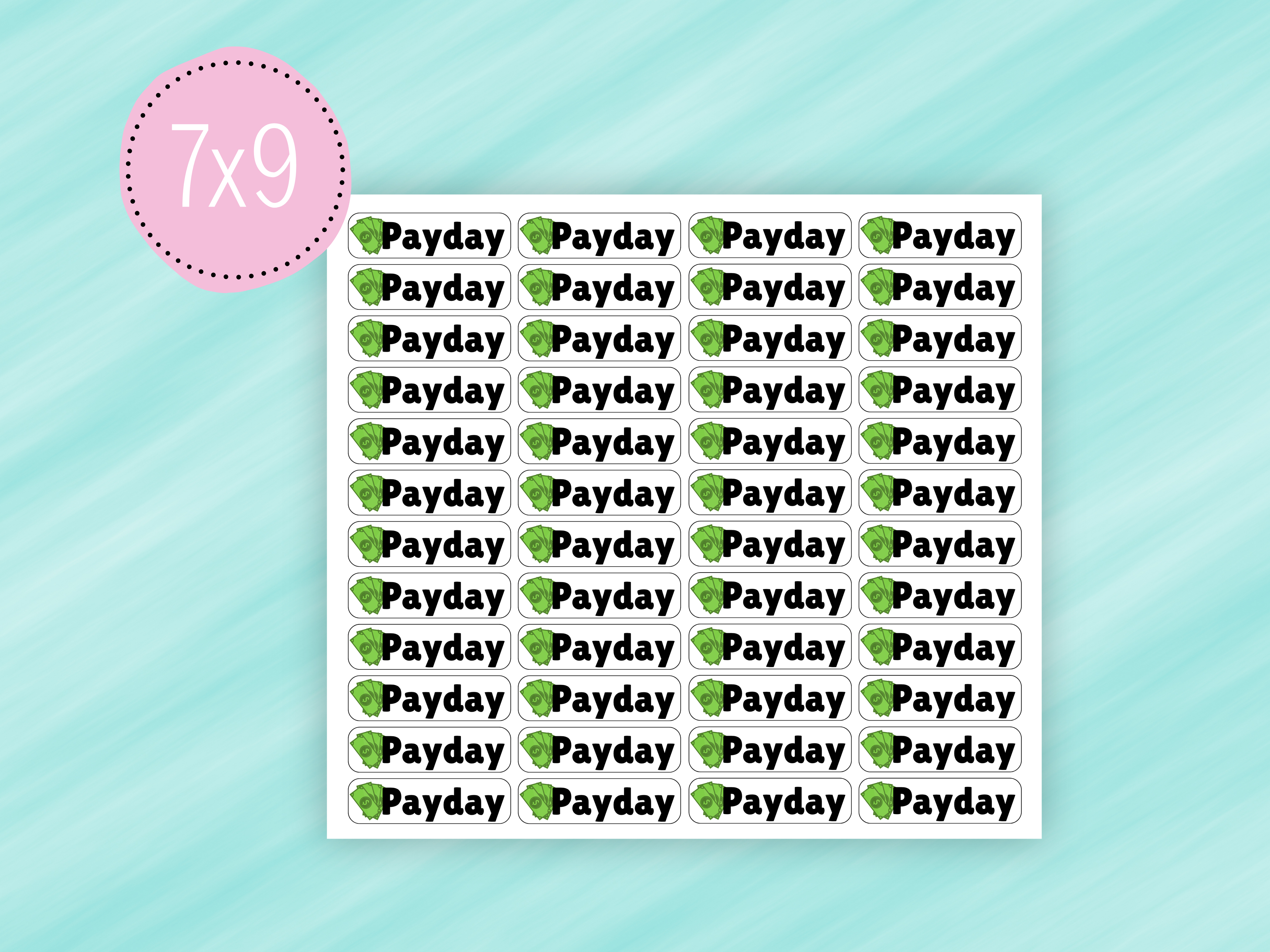 Payday Stickers