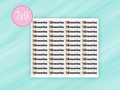 Groceries Stickers