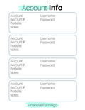 Account Login Tracker (Teal)